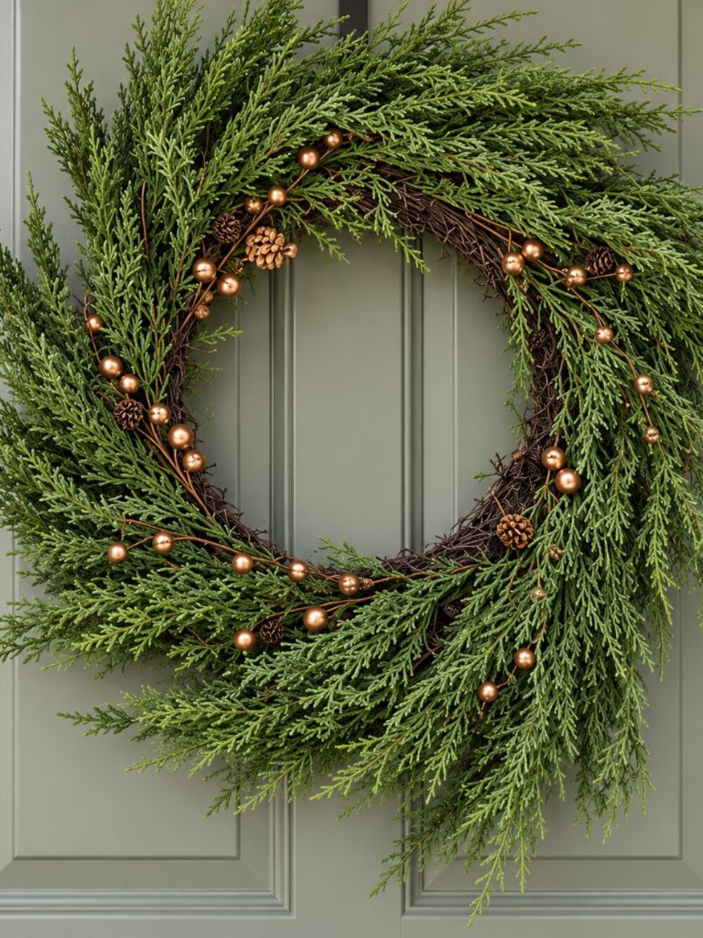 NWT Aspen Real Touch 24" Wreath